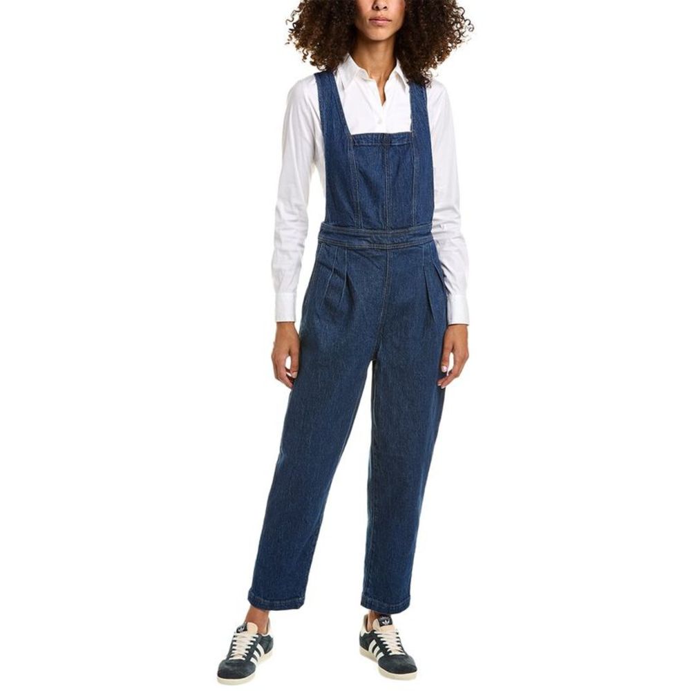 Madewell Womens  Novelty Tapered Leg Overall, Blue